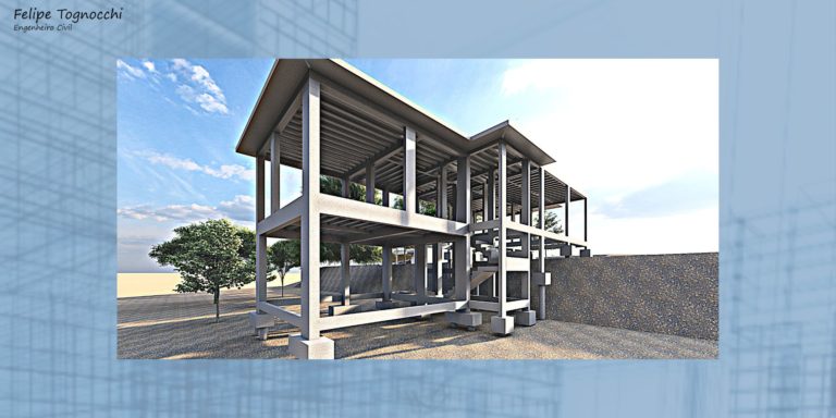 Projeto estrutural em concreto armado. Mirante Dos Ipês - Salto - SP. 2